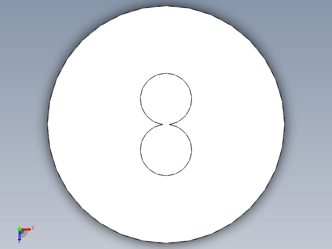 基恩士FU-93Z_kc图纸模型俯视图