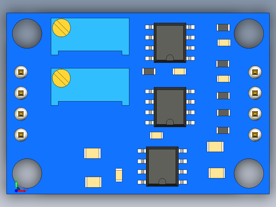 AD20仪表放大器模块前视图