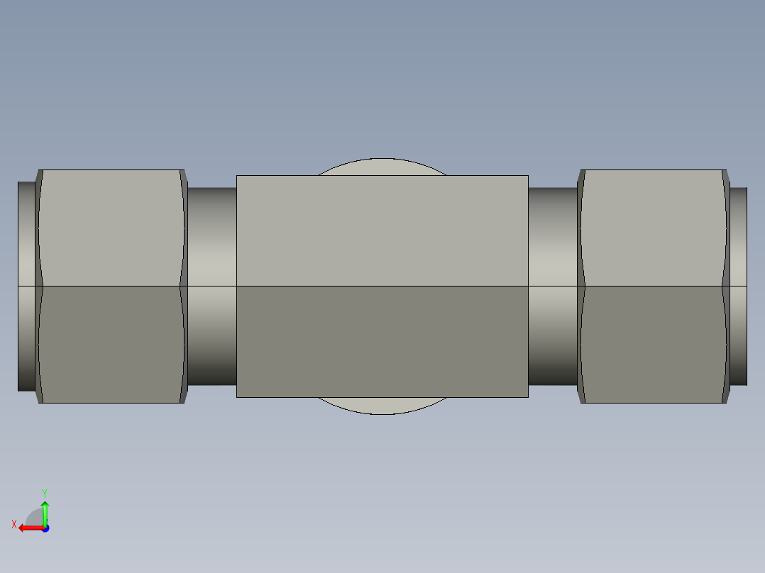 卡套式工业通用硬管接头14_obu-s后视图