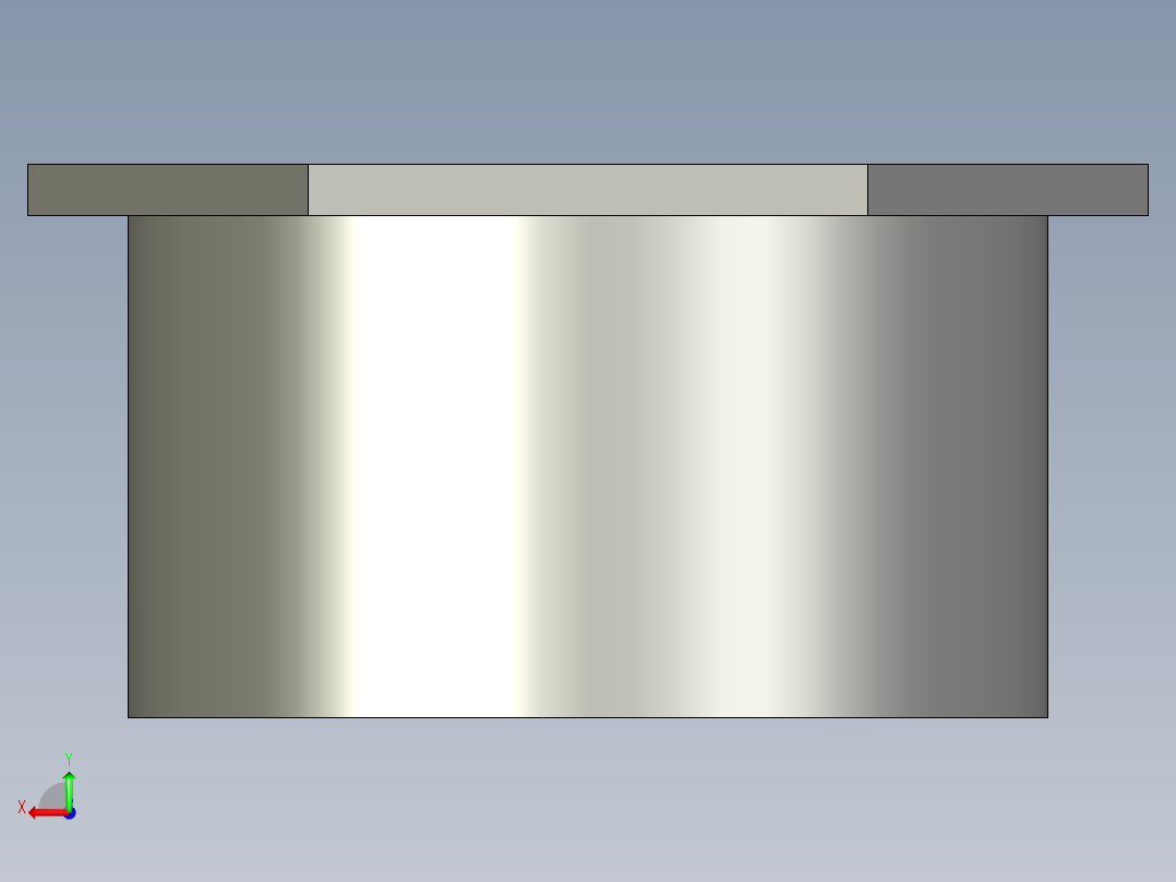 船舶管路系统SeaCor_ReducerBushing_FPTxSPIG_37J138420_4in x 2in后视图