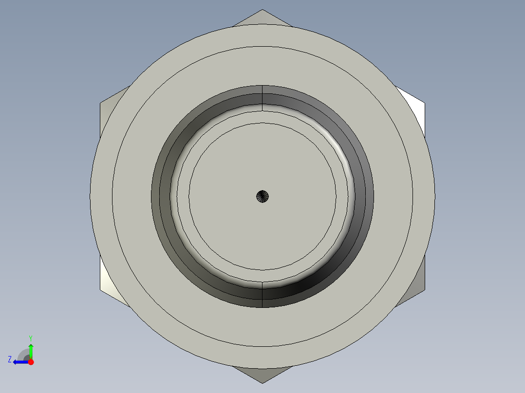 软管与硬管连接用工业通用接头0134_62_21右视图