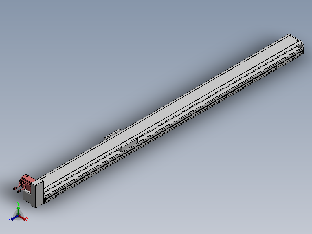 精密模组MT170-L125-2200-RU-M75-C4正等轴测图