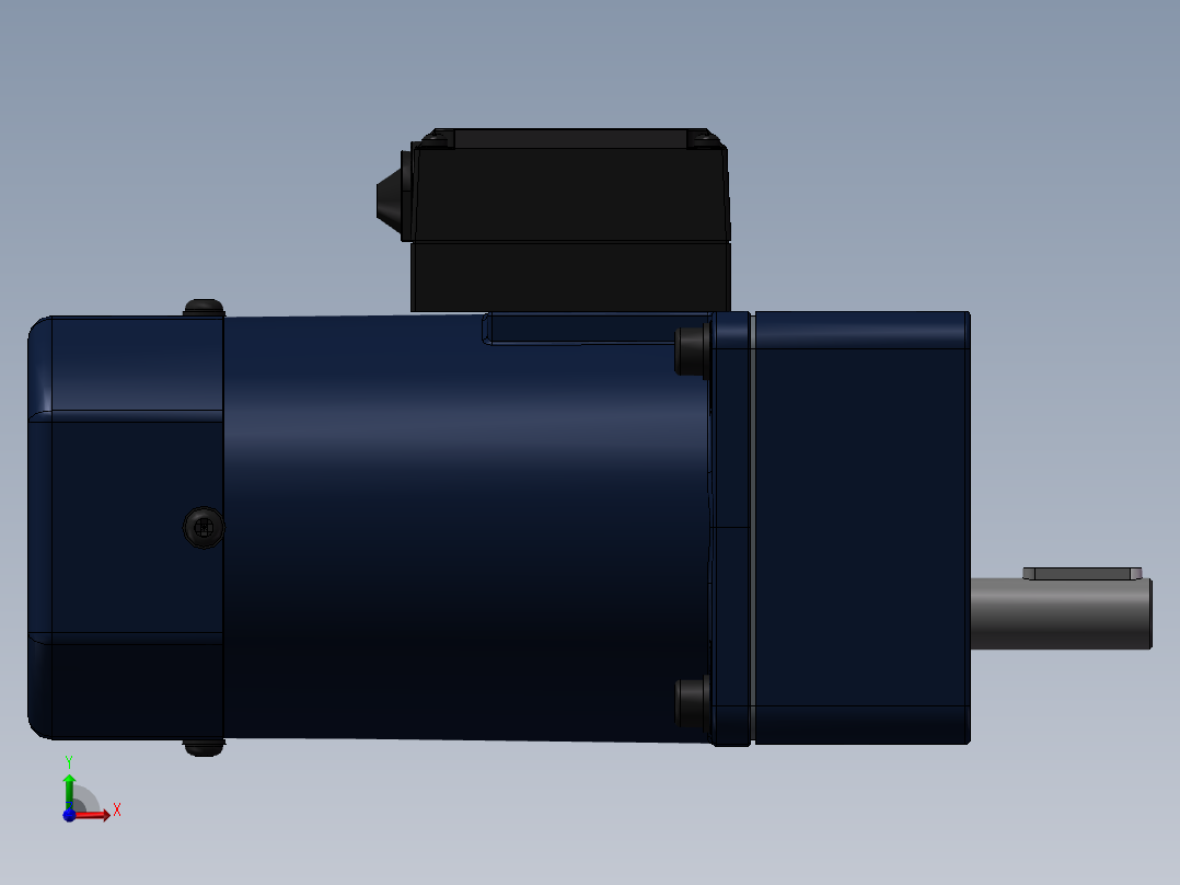 精研电机90yt01-18前视图