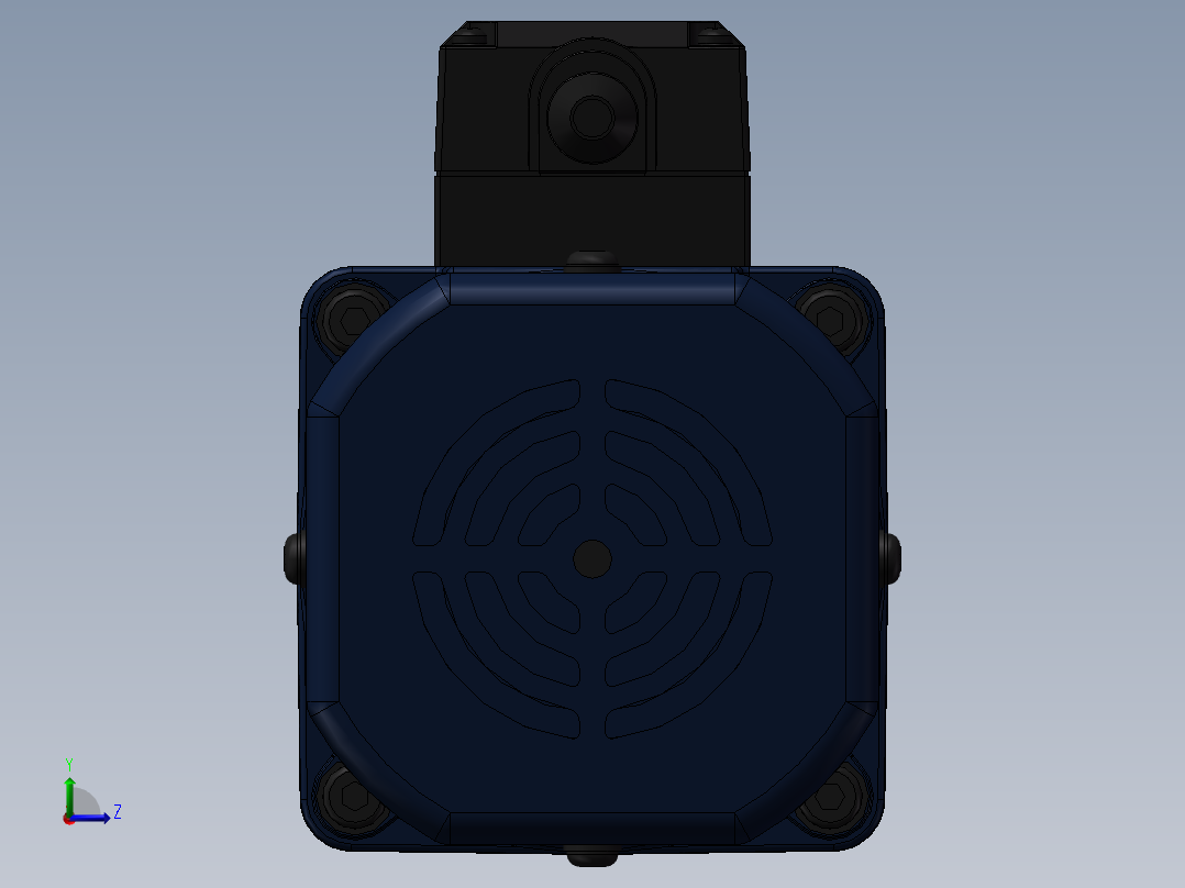 精研电机90yt01-18左视图