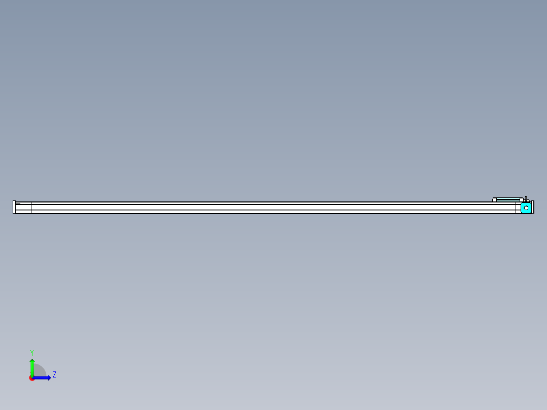 欧规系列-LB6A-L130-S2500-BL-ZP40-C3左视图