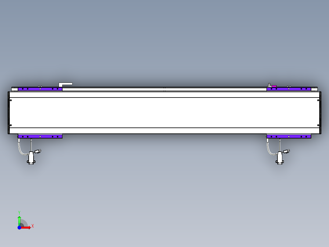威洛博VL系列3d模型模组2VL17E2Y-S800前视图