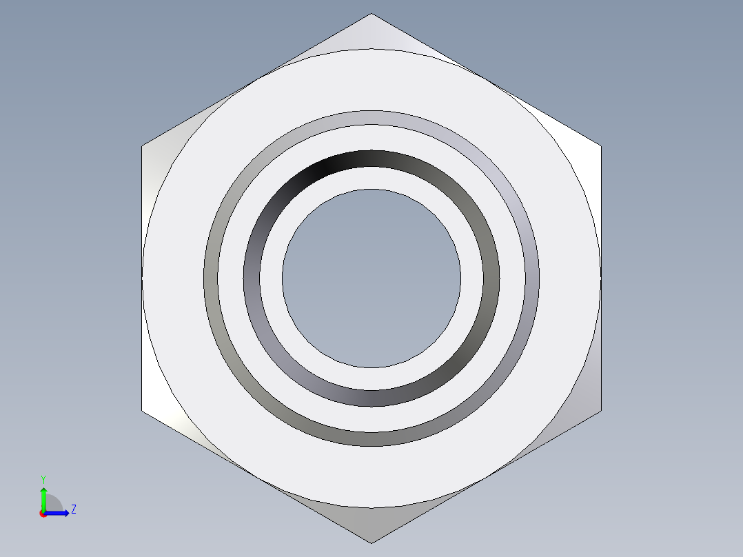 卡套式工业通用硬管接头EO_Bulkhead_union_SV20SOMD71左视图