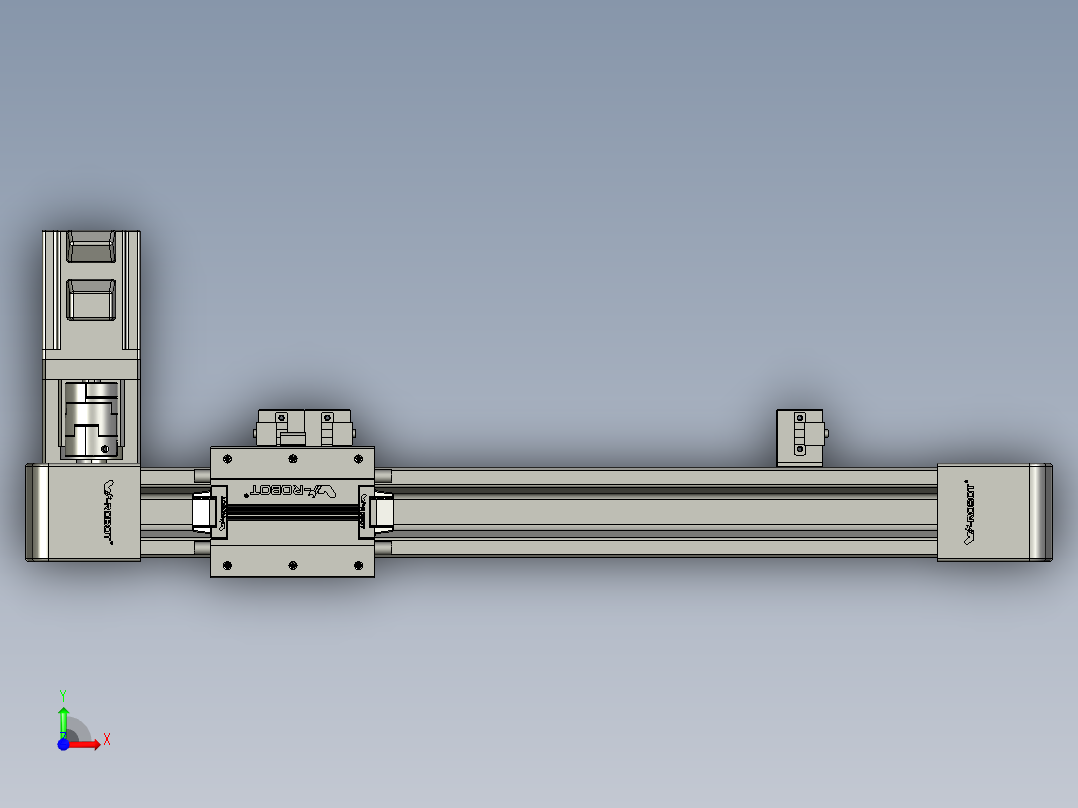 威洛博LB.GB同步带传动--欧规系列EBF5-L11-S300-BR-P20-C4前视图