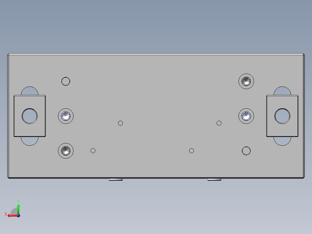 高度差治具后视图