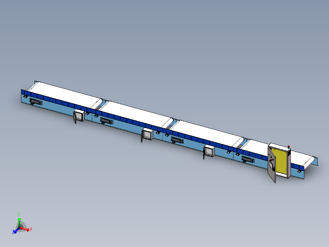 solidworks <span style='color: red'>钣</span><span style='color: red'>金</span>MCC控制<span style='color: red'>箱</span>