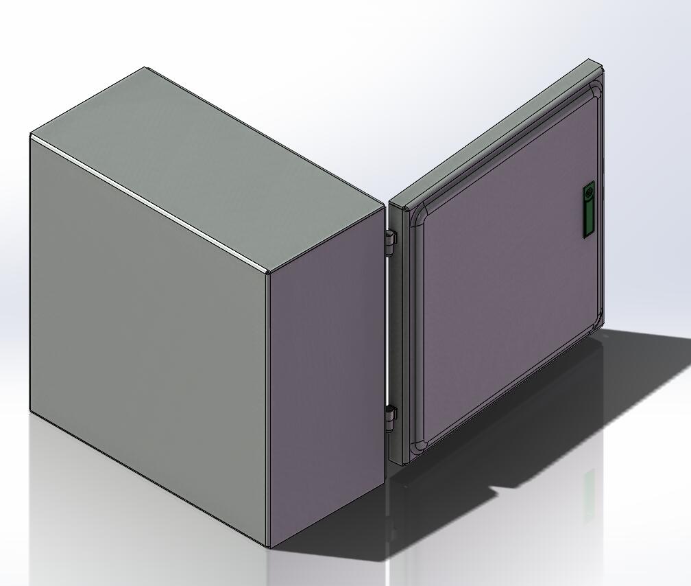 solidworks 钣金MCC控制箱