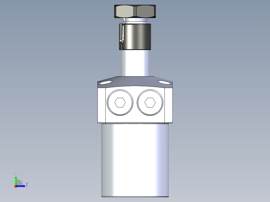 KOSMEKLHA0360-CL-Y60_R01多系列多零件图纸模型左视图