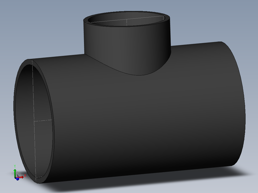 PVC管件-4x6x6_R-Tee