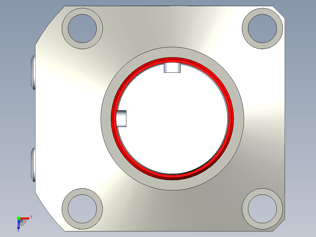 KOSMEKLHS1050-GR-F多系列多零件图纸模型俯视图