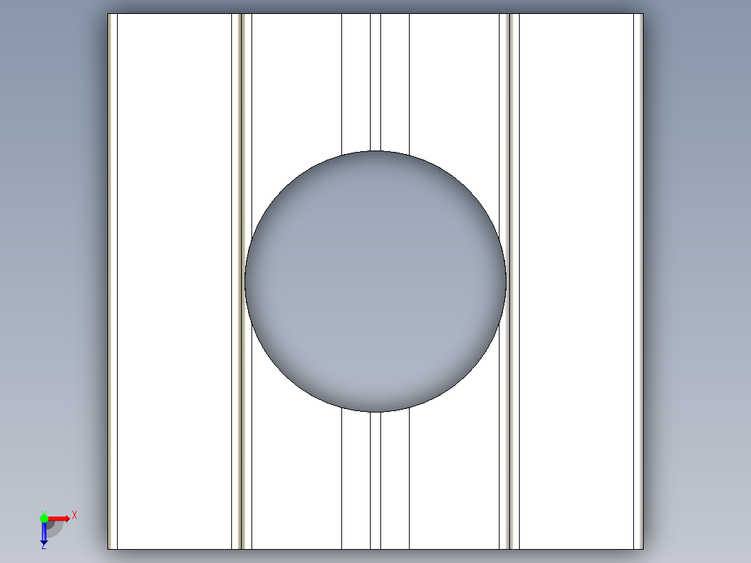型材-BR 8 SLOT M8 SLIDE BLOCK KJN514931俯视图