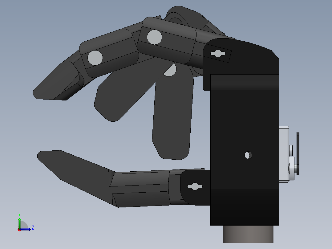 仿生机械手 (26)左视图