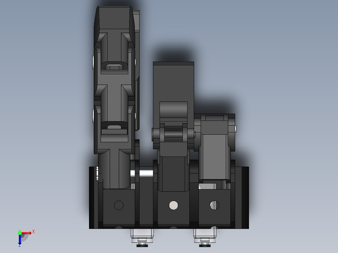 仿生机械手 (26)俯视图