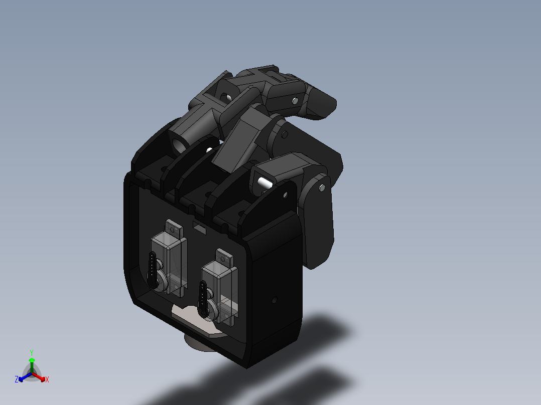 仿生机械手 (26)正等轴测图