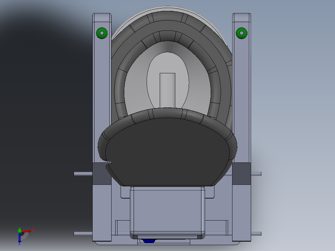 2_智能马桶俯视图