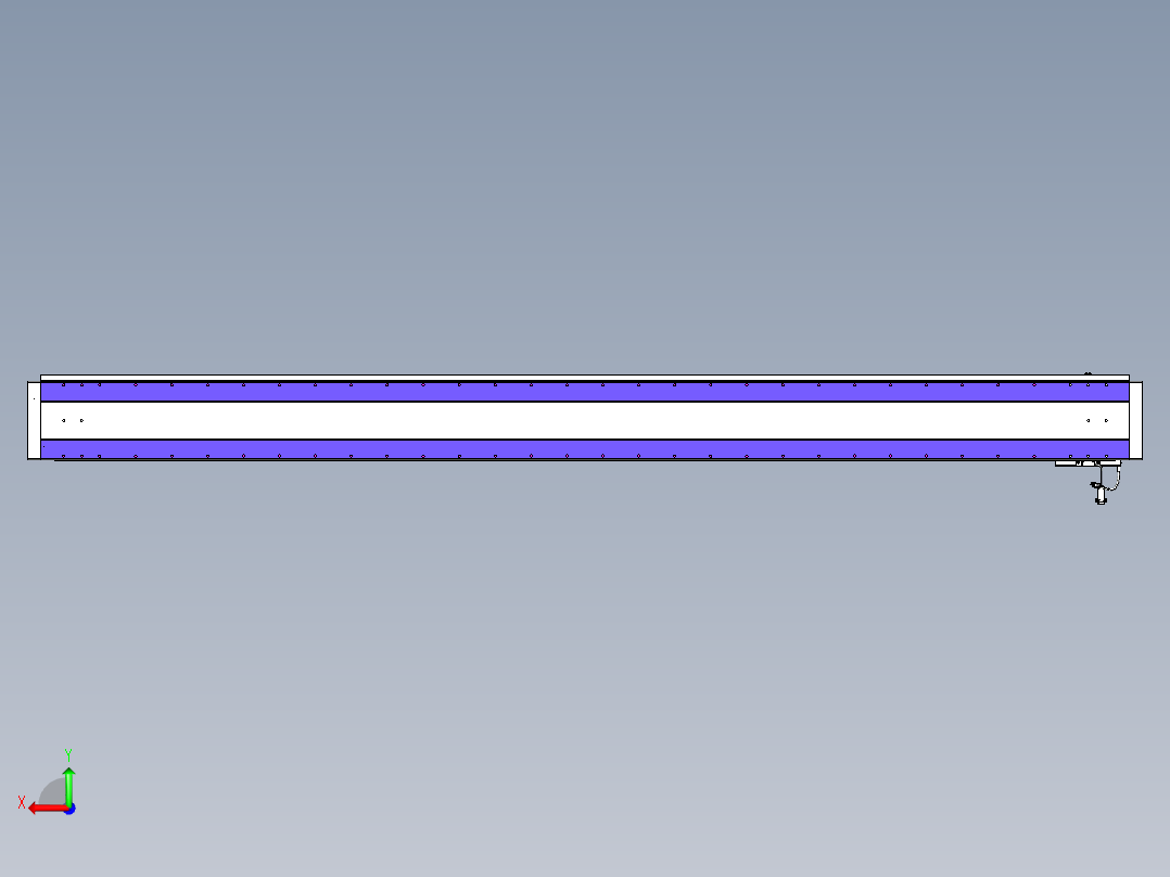 威洛博VL系列3d模型模组VL22H2Y-S2800后视图