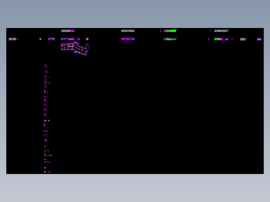品牌男装专卖店CAD和效果图
