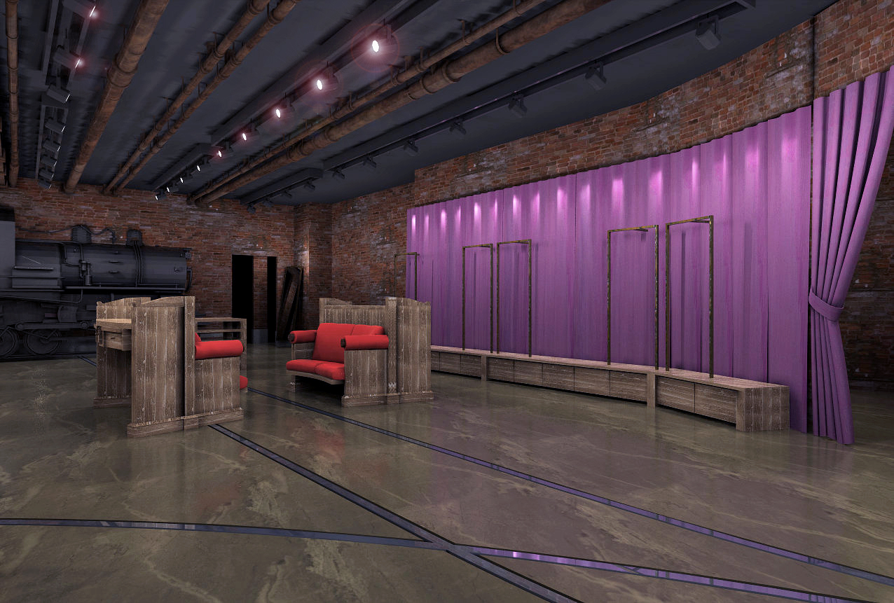 品牌男装专卖店CAD和效果图