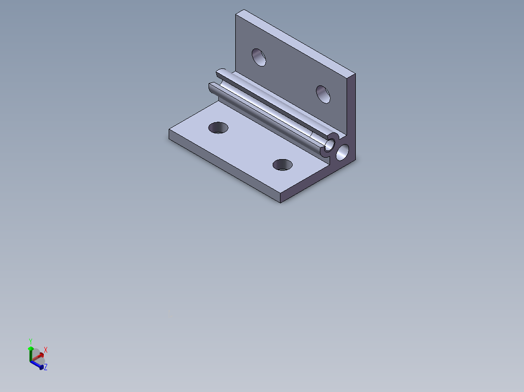 铝型材及其附件3.31.35.30.60.M5.SLDPRT正等轴测图