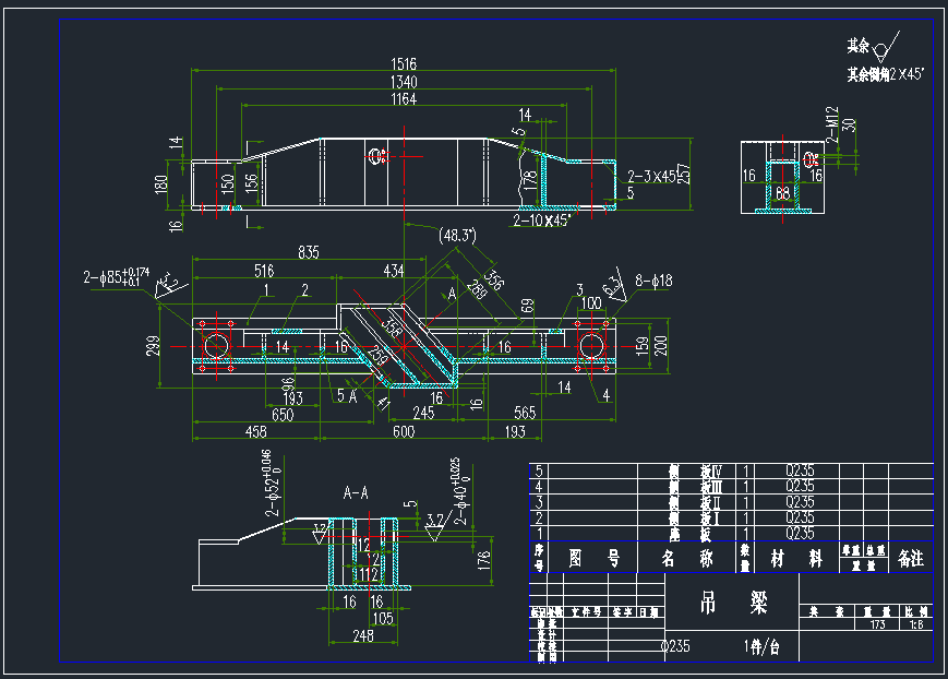 一种码垛机构的CAD图纸