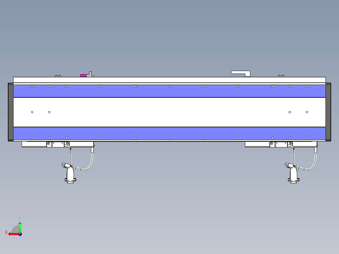 威洛博VL系列直线电机模组-2VL17E3-S400后视图