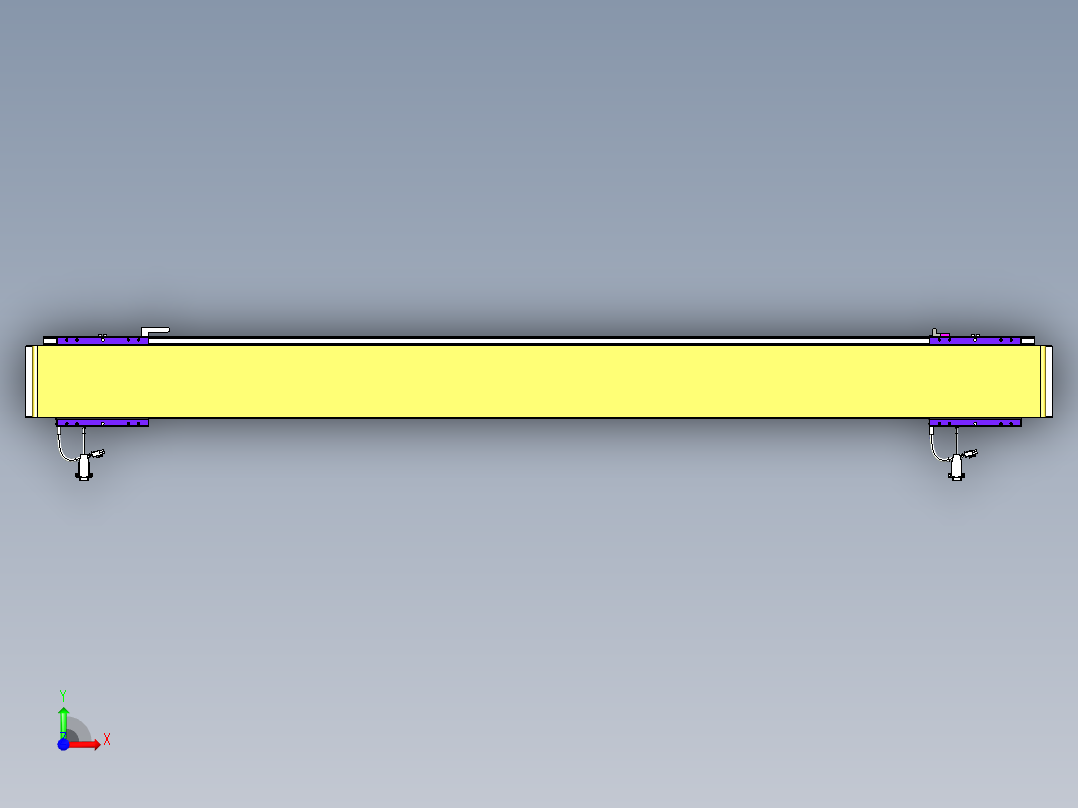 威洛博VL系列3d模型模组2VL14S2Y-S1500前视图