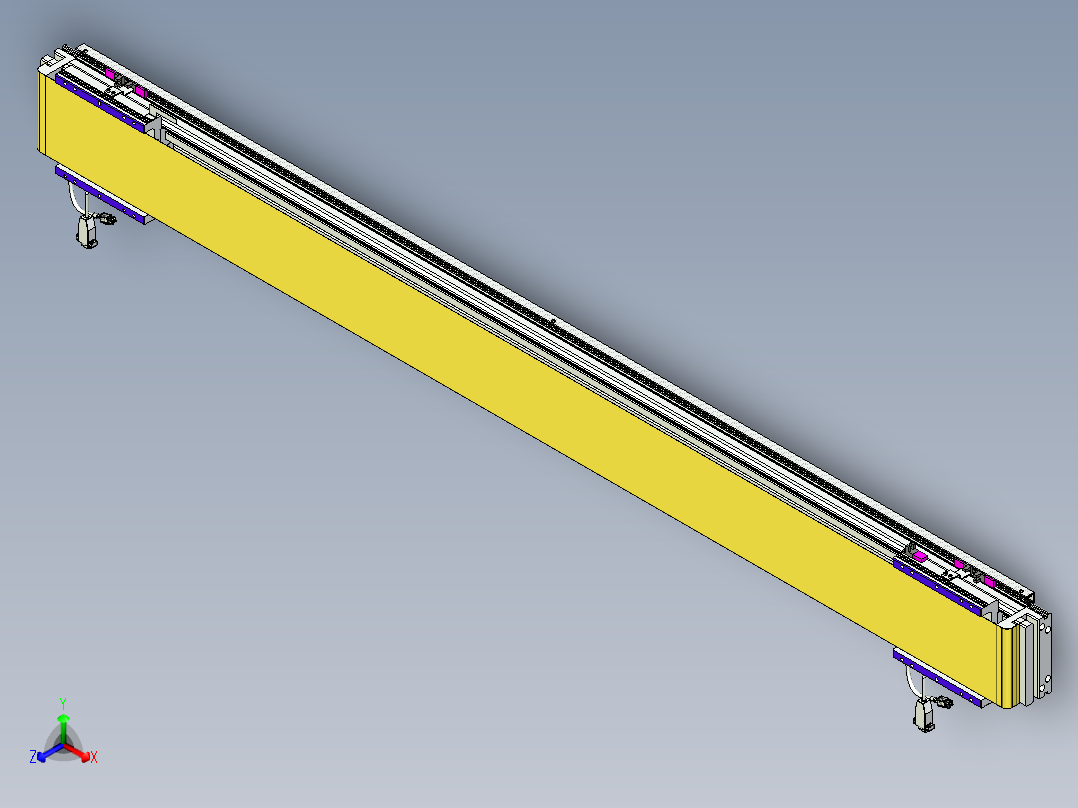 威洛博VL系列3d模型模组2VL14S2Y-S1500正等轴测图