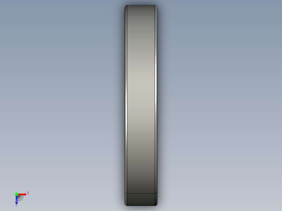 深沟球轴承61911俯视图