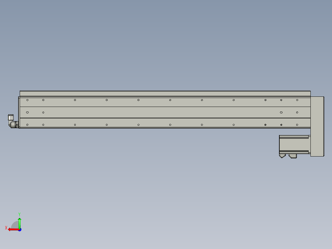 威洛博VC10-S700-BL-P40后视图
