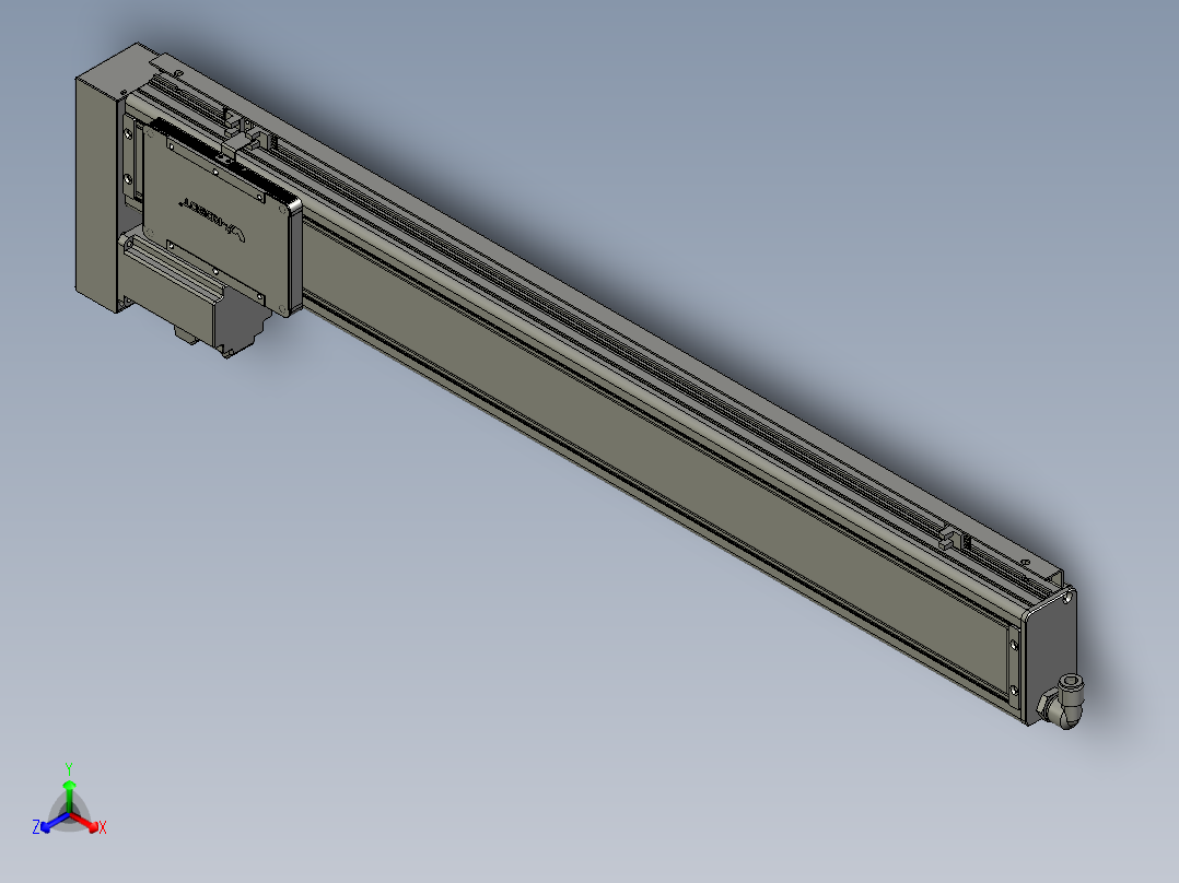 威洛博VC10-S700-BL-P40正等轴测图