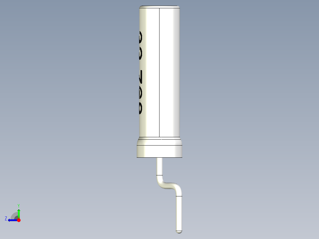 CFPX-56手表晶体，标记频率32，768 kHz。SMD和通孔型号右视图