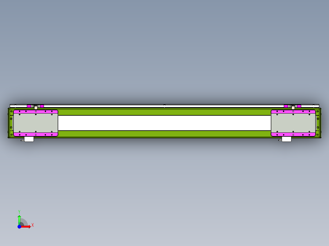威洛博LC系列3d模型模组2LC14S2Y-S950前视图