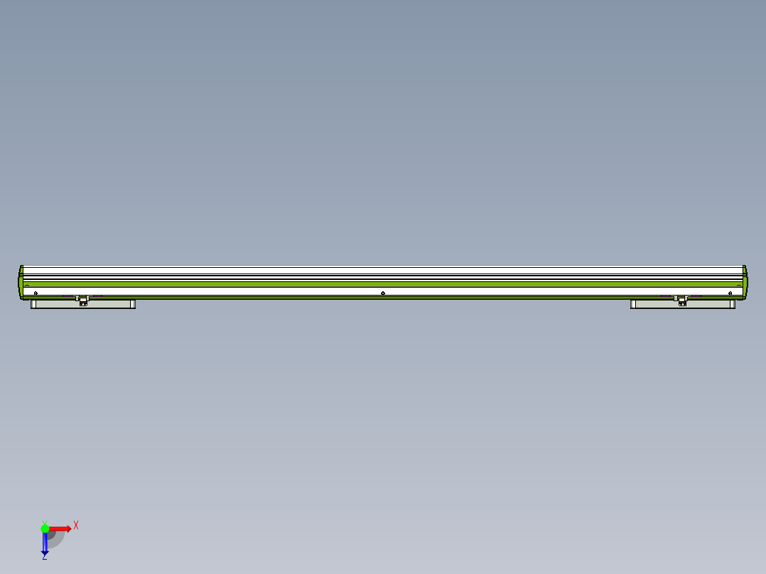 威洛博LC系列3d模型模组2LC14S2Y-S950俯视图