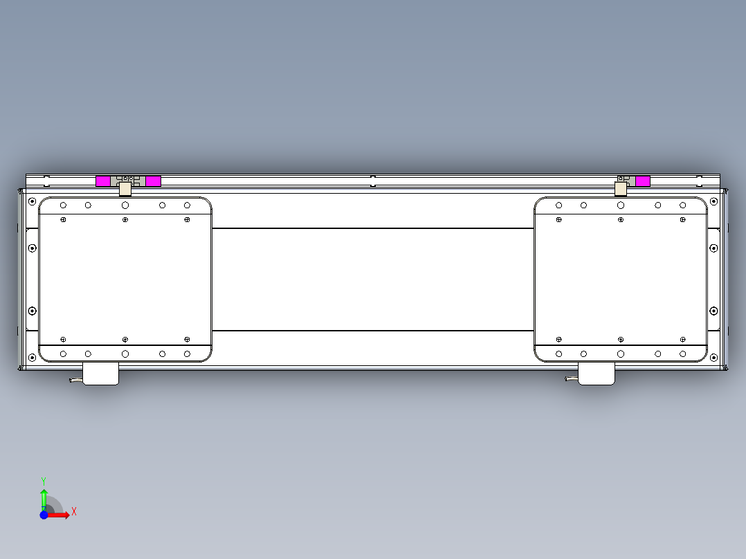 威洛博LC系列3d模型模组2LC22H2Y-S350前视图