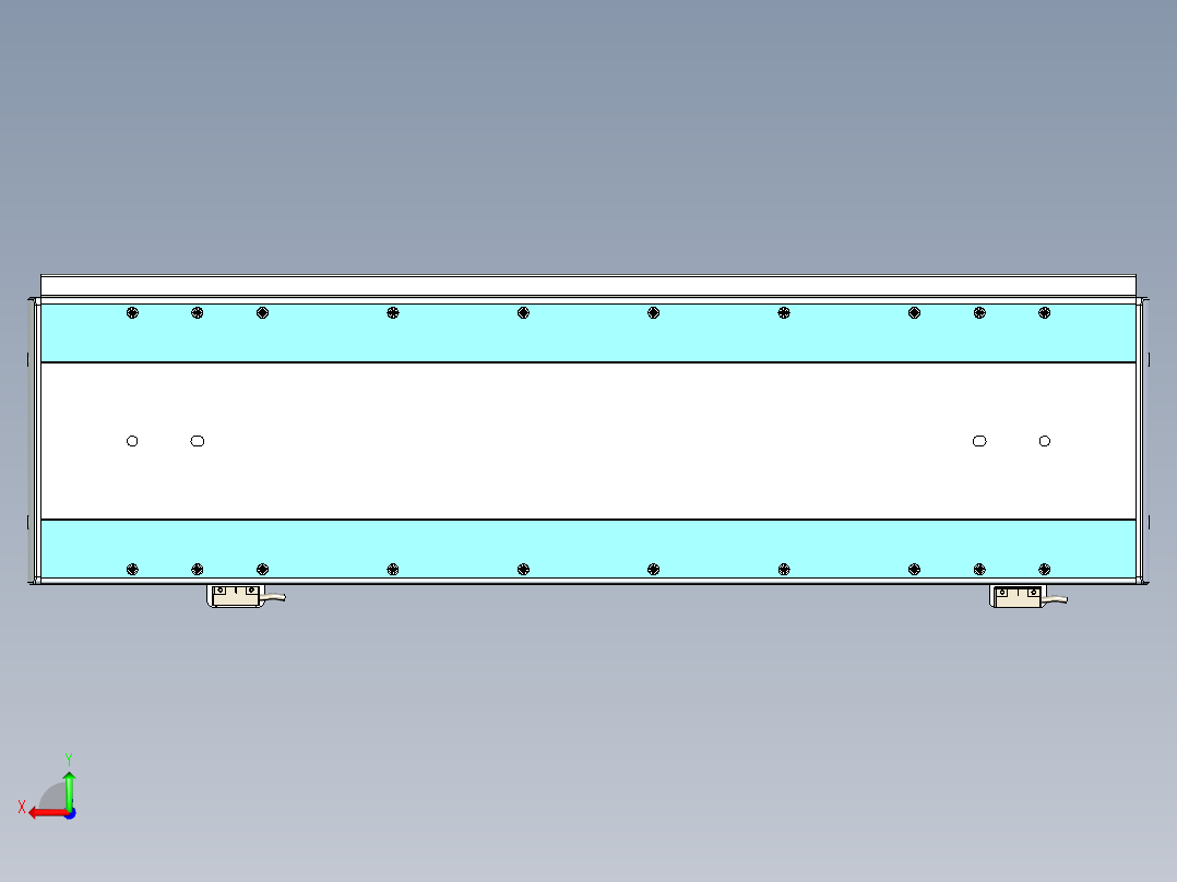 威洛博LC系列3d模型模组2LC22H2Y-S350后视图