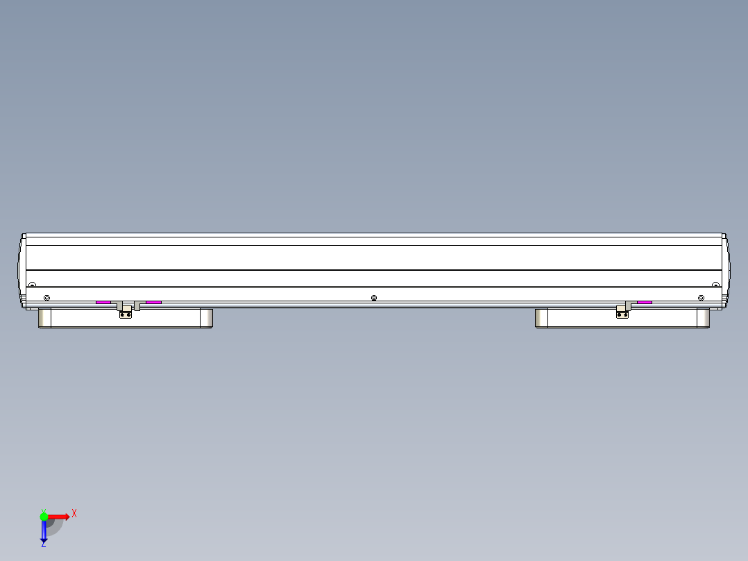 威洛博LC系列3d模型模组2LC22H2Y-S350俯视图
