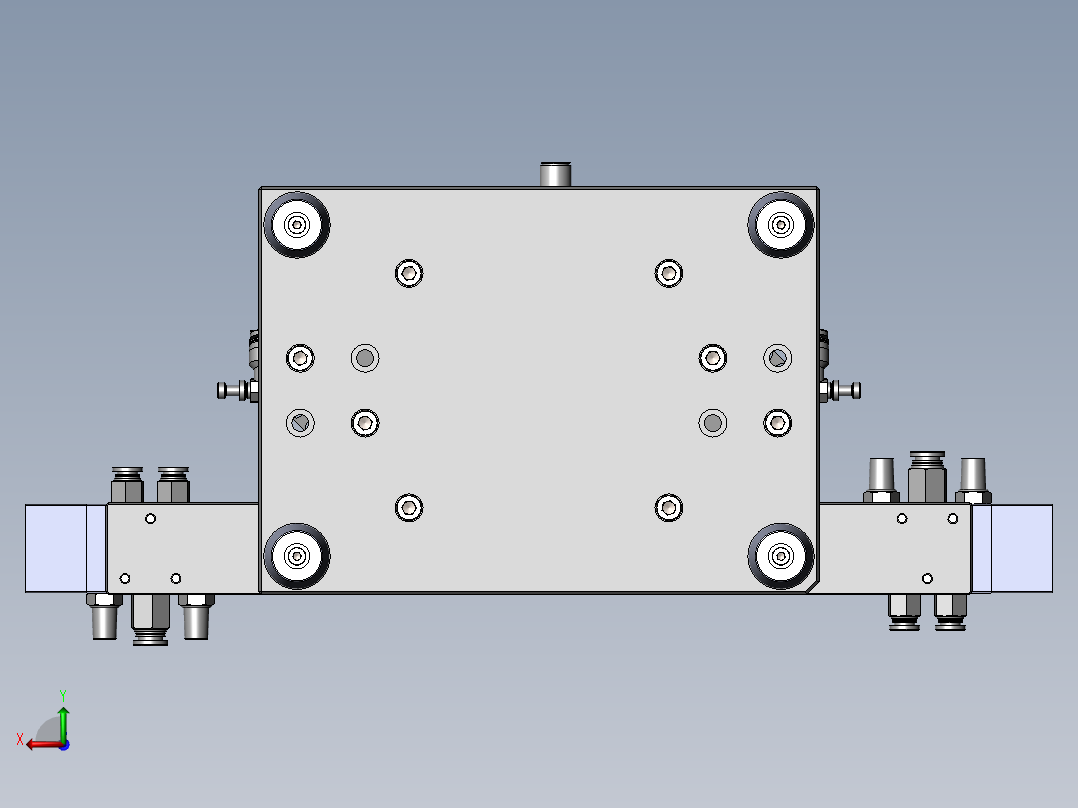 贴胶治具2后视图