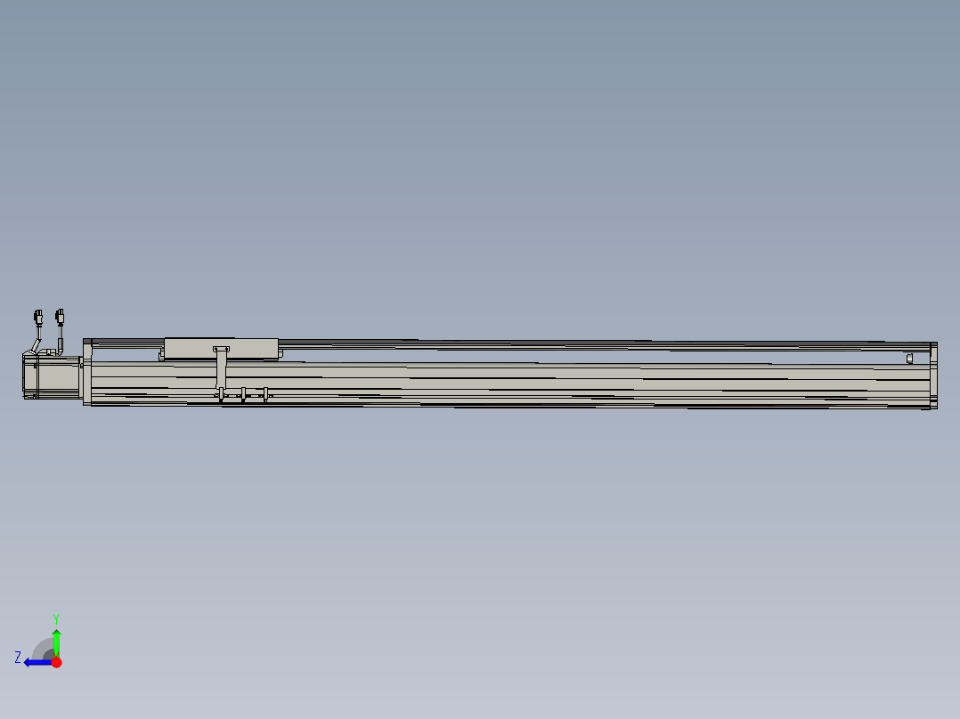 东锦丝杆传动-直线滑台模组DH210-C-L10-S1150-BC-P750W-C3.STEP右视图