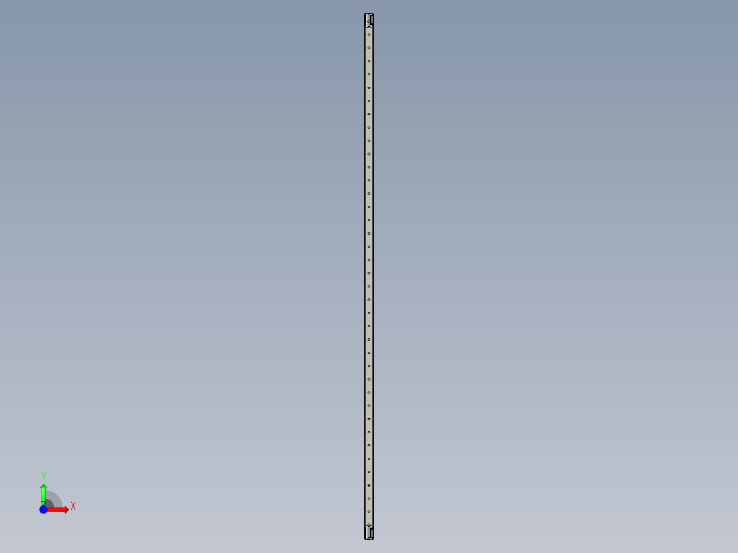 基恩士SL-V40L_T_kc图纸模型前视图
