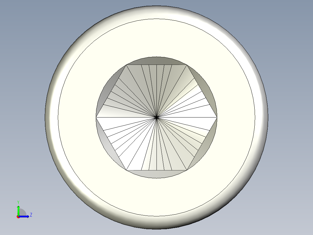 螺钉-DIN_912-M5x10.stp左视图
