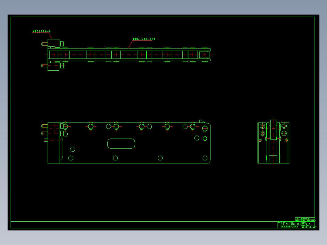 KOSMEKMRC1500-560多系列多零件图纸模型