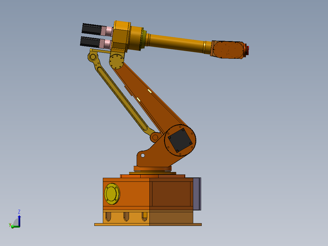 automatic 6axis robot 6kg主视图