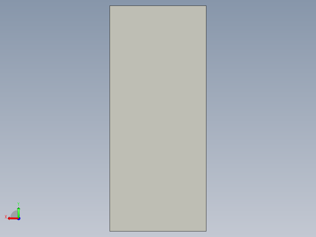 实用果蔬清洗打浆机（cad+pro+说明书）后视图