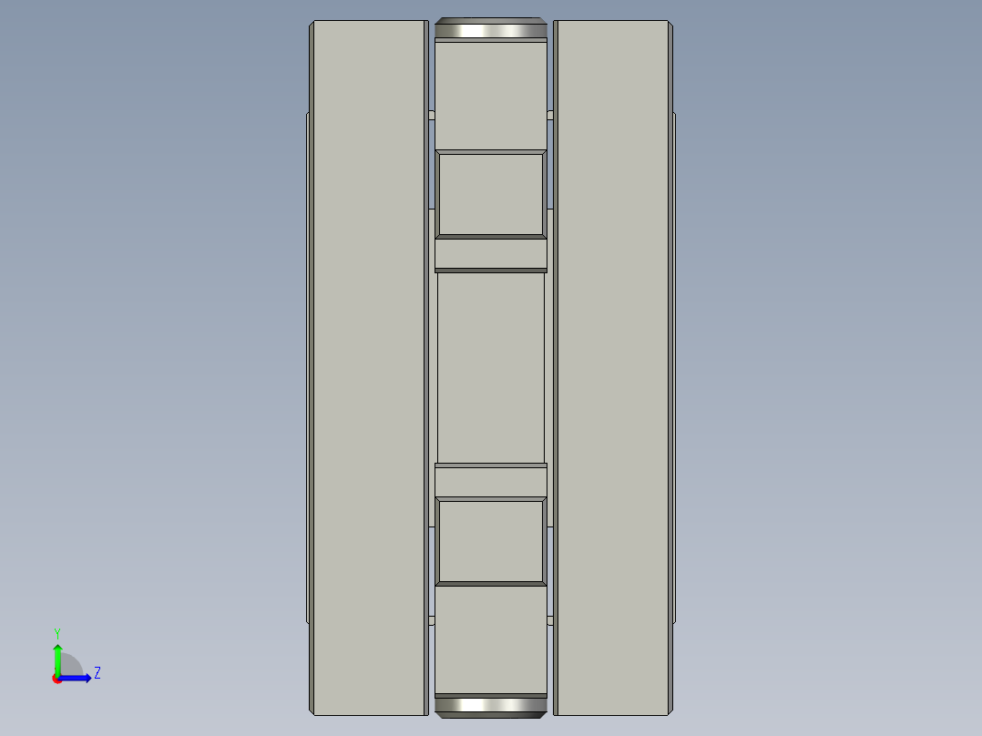 普通气爪PH01-10A左视图