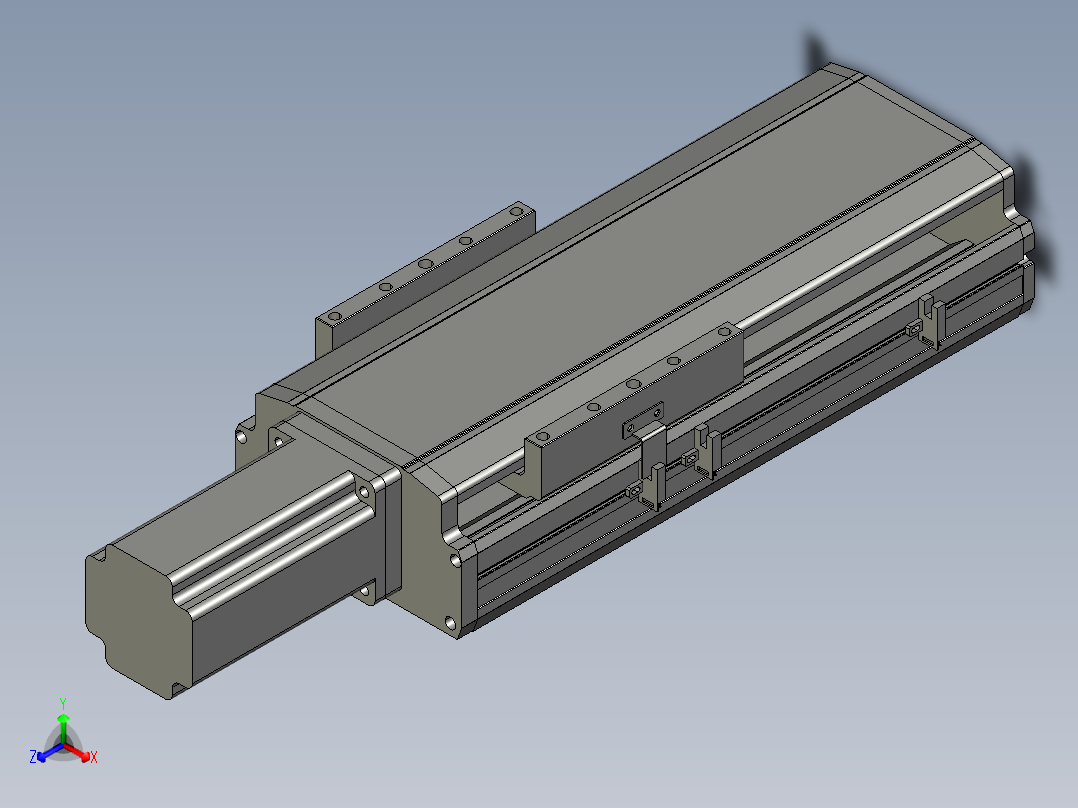 东锦丝杆传动-直线滑台模组DH170-C-L10-S150-BC-P750W-C3