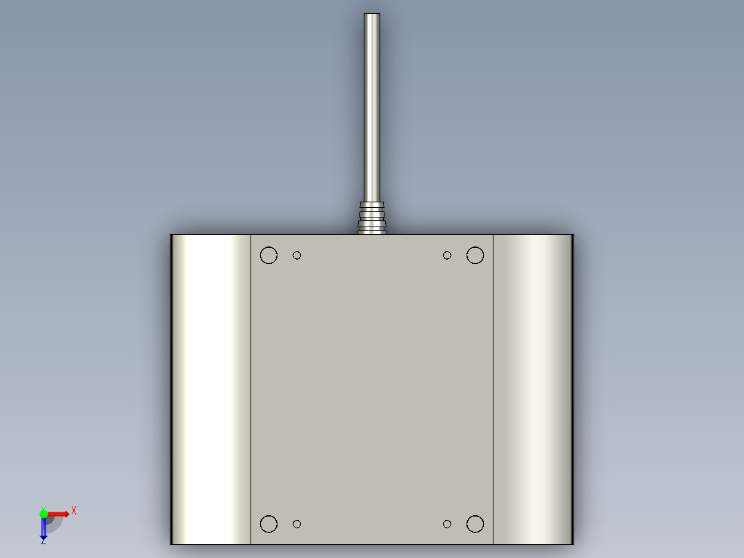 基恩士MD-VP1_kc图纸模型俯视图